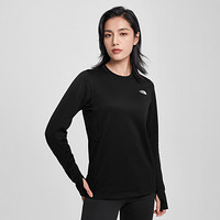 TheNorthFace北面紧身衣女户外吸湿排汗上新|3SG5 JK3/黑色 M