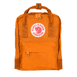 FJÄLLRÄVEN 北极狐 Kanken Mini系列 男女款休闲运动双肩包 23561 212 深橙黄色 7L