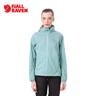 Fjallraven/北极狐遮阳衣皮肤衣户外休闲连帽速干女夹克08191242（AL、513海雾色）