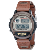 CASIO 卡西欧 44毫米石英腕表 W-89HB-5A