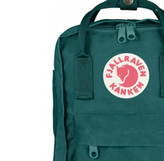 FJÄLLRÄVEN 北极狐 Kanken Mini系列 男女款休闲运动双肩包 23561 645 海洋绿 7L