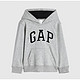 Gap 盖璞 男童LOGO运动套头卫衣