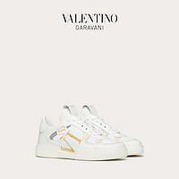 VALENTINO GARAVANI/华伦天奴 女士新品 VL7N 小牛皮绑带运动鞋 F16436251 （38.5、白色）