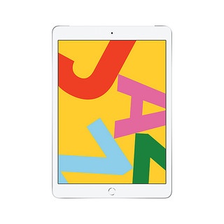 Apple 苹果 iPad 7代 2019款 国行 10.2英寸 平板电脑(视网膜屏幕、A10、3GB、128GB、Cellular版、银色、MW6U2CH/A)