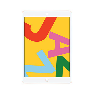 Apple 苹果 iPad 7代 2019款 国行 10.2英寸 平板电脑(视网膜屏幕、A10、3GB、32GB、WLAN版、金色、MW762CH/A)