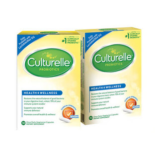 Culturelle 康萃乐益生菌成人调理肠胃素食胶囊 30粒/盒*2 美国进口