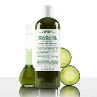 科颜氏（Kiehl’s）黄瓜植物爽肤水 清爽肌肤 温和调理 500ml 进口超市