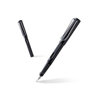 LAMY 凌美 钢笔 Safari狩猎系列 亮黑色 EF尖 单支装