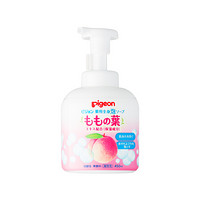 有券的上：Pigeon 贝亲 婴儿桃叶精华洗发沐浴露二合一 泡沫型 450ml