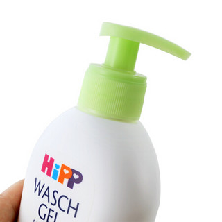 进口超市 德国进口 喜宝 HiPP 婴幼儿有机杏仁油洗发沐浴露二合一 400ml/瓶 儿童
