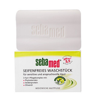 进口超市 德国进口 施巴（Sebamed）橄榄洁肤皂150g 孕妇可用香皂 洁面皂 温和滋润 深层清洁 无皂碱