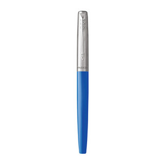 派克（PARKER）乔特系列复古蓝色胶杆墨水笔/钢笔 男女士时尚商务办公用品学生礼品笔F尖笔尖