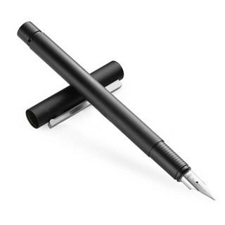 德国进口 凌美(LAMY)钢笔签字笔水笔 CP1匹敌系列 磨砂黑黄铜黑漆杆墨水笔 商务办公礼品笔钢笔 EF笔尖
