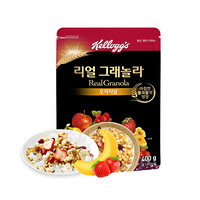 Kellogg's 家乐氏 韩国进口 家乐氏(Kellogg's)水果麦片 谷兰诺拉什锦即食谷物代餐 营养早餐燕麦片400g