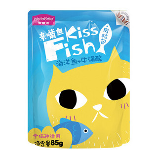 Myfoodie 麦富迪 猫湿粮包拌饭营养猫零食 牛磺酸海洋鱼85g*12