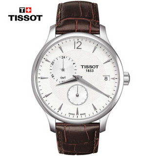 TISSOT 天梭 俊雅系列 男士腕表 T063.639.16.037.00