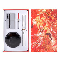 LAMY 凌美 钢笔 Safari狩猎系列 白色 EF尖 迎新礼盒装