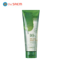 得鲜（The saem）济州岛鲜鲜芦荟胶250ml  补水保湿 淡化痘印 进口超市