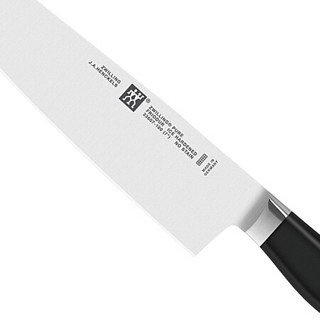 德国进口 双立人（ZWILLING）西式主厨刀不锈钢三德刀 PURE系列 料理刀切肉多用刀180mm