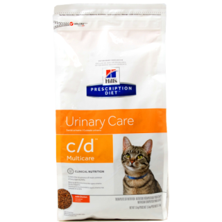 Hills希尔斯CD有试吃装希尔思c/d泌尿道处方猫粮结石血尿6KG【报价价格 