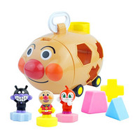 日本面包超人Anpanman玩具形状认知配对球形积木拼图玩具拼装车