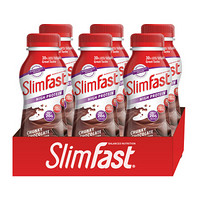 SlimFast瓶装巧克力味奶昔饮料6x325ml