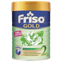 Friso 美素佳儿 金装系列 较大婴儿奶粉 欧版 2段 800g