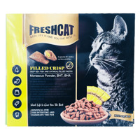 freshcat 福瑞诗 Myfoodie 麦富迪 福瑞诗（freshcat）猫零食 猫饼干夹心酥猫咪补钙 海鱼燕麦(20g×12条)