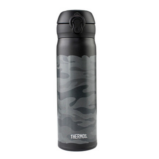 THERMOS 膳魔师 JNL-500-CFBK 保温杯 500ml 迷彩黑磨砂