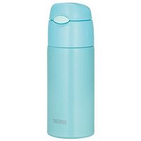 膳魔师(THERMOS) 保温保冷杯/壶薄荷绿 400ml 本进口不锈钢儿童学生保冷水壶带吸管杯子FHL-401P-G日生日礼物