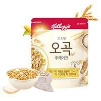 Kellogg's 家乐氏 韩国进口 家乐氏(Kellogg’s)五谷麦片 进口即食冲饮高纤麦片 营养代餐燕麦片570g