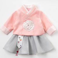 davebella 戴维贝拉 DB12874 女童中国风汉服套装