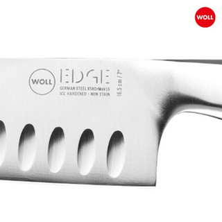 德国WOLL不锈钢刀具套装全套厨师专用菜刀家用厨房刀具 EDGE系列多用气孔刀