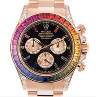 ROLEX 彩虹迪 116595 RBOW-0001 黑盘 男女款手表