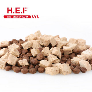 美国原装进口URANUS旗下H.E.F猫粮冻干混合成幼猫粮 鸡肉鸭肉4磅