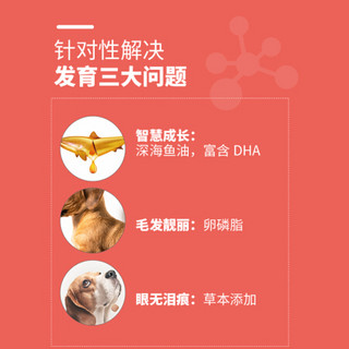 提莫狗粮泰迪比熊博美柯基柴犬小型犬萨摩耶中大型犬金毛哈士奇幼犬成犬通用型20斤奶糕成犬粮 倍能中大型犬幼犬通用粮20斤