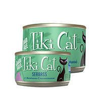 蒂基猫Tiki Cat猫罐头泰国进口主食罐头猫粮 夏威夷系列 石斑鱼盛宴 170g*6罐