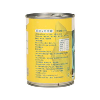 怡亲狗罐头 狗湿粮375g*10罐狗零食狗狗宠物罐头 鸡肉蔬菜配方375g