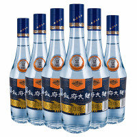 XUFU 叙府 蓝标大曲 52%vol 浓香型白酒 500ml*6瓶 整箱装