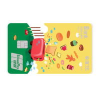 CEB 中国光大银行 饿了么联名系列 信用卡金卡 面包机版