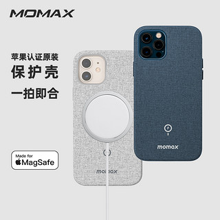 MOMAX摩米士 MagSafe磁吸保护套 iPhone12/12pro 深空灰