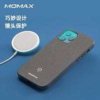 MOMAX摩米士 MagSafe磁吸保护套 iPhone12/12pro 深空灰