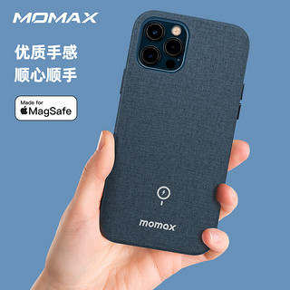 MOMAX摩米士 MagSafe磁吸保护套 iPhone12/12pro 深空灰