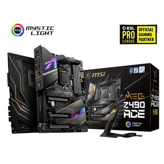 微星 MSI MEG Z490 ACE 战神板+英特尔（Intel）i7-10700 酷睿八核 板U套装/主板CPU套装