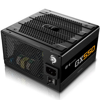 COOLER MASTER 酷冷至尊 GX550 铜牌（85%）非模组ATX电源 550W+MB520 中塔机箱 套装