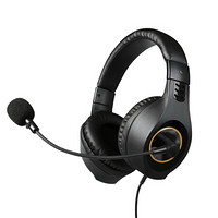 senicc 声丽 E50 耳罩式头戴式动圈有线耳机 黑色 3.5mm