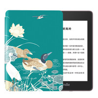 kindle Paperwhite系列 经典版 第四代 6英寸墨水屏电子书阅读器 4G网络 32GB 烟紫色+国家宝藏保护套 乳鸭图套装