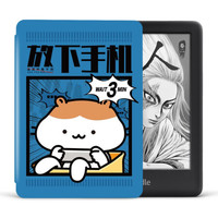Kindle 青春版 6英寸墨水屏电子书阅读器 4G网络 8GB 黑色+仓鼠阿噗保护套 萌力星球套装