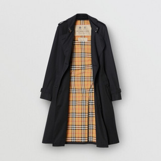 BURBERRY 博柏利 Heritage系列 Trench 女士长款风衣 肯辛顿版型 40733681 午夜色 10