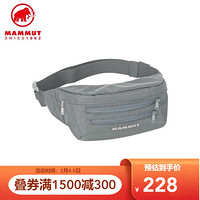 MAMMUT/猛犸象男女户外经典便携轻巧腰包Classic Bumbag 图为2L 银灰色2L